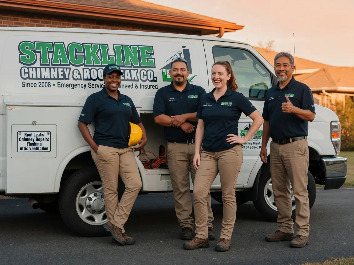 Chimney flashing repair company in De Pere, WI